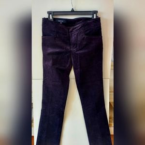 Gucci velvet pants, size 38 European